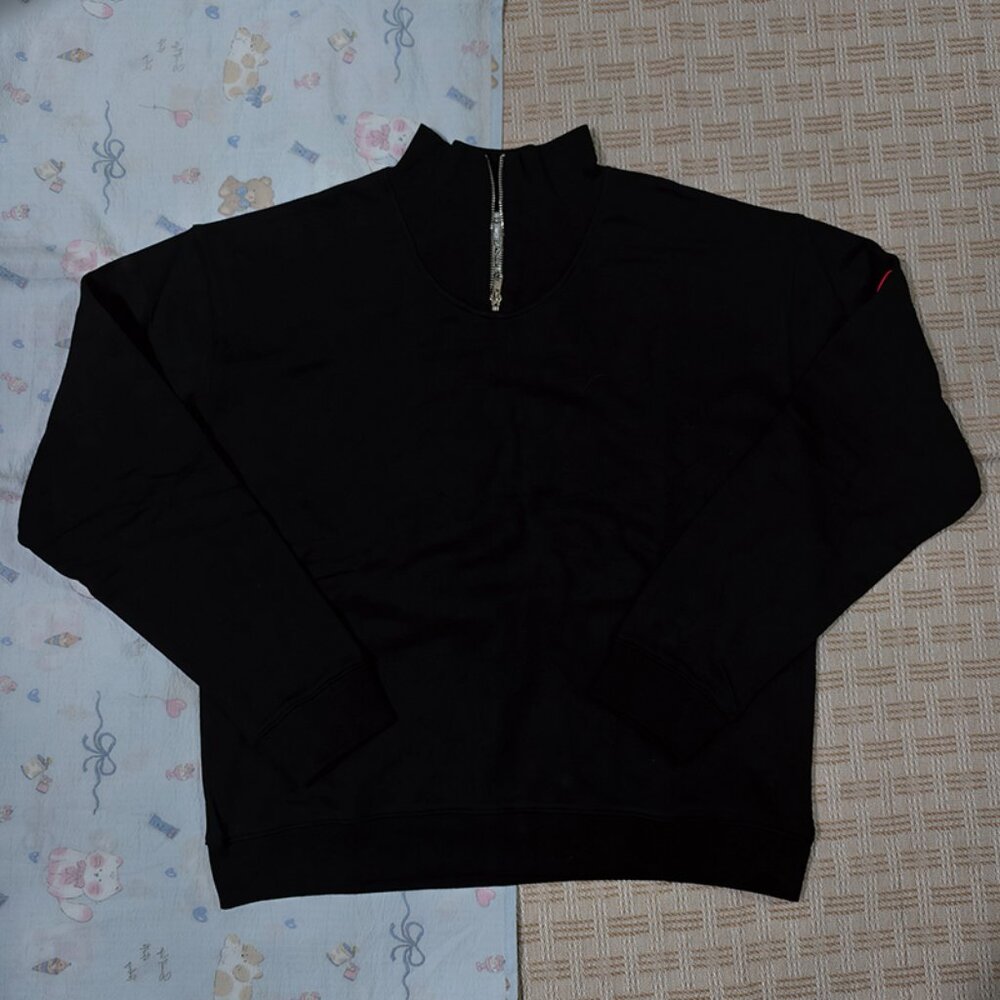 Cav Empt Black High Neck Sweatshirt